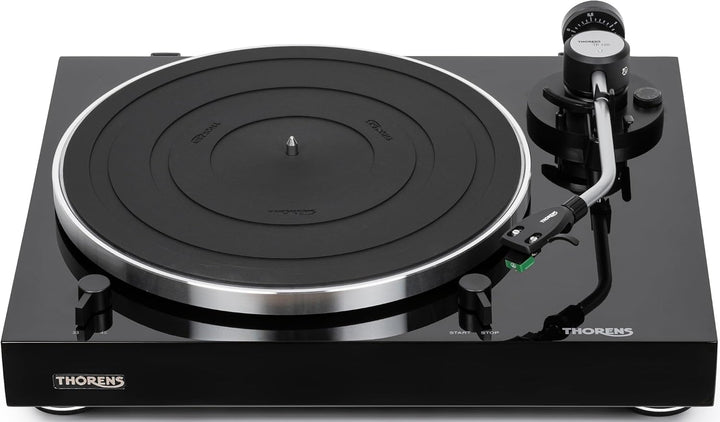 Thorens Plattenspieler TD 204 Hochglanz Schwarz