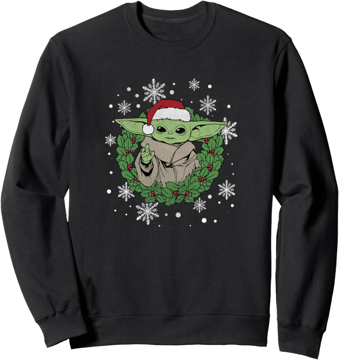 Star Wars The Mandalorian Galactic Holiday Child Sweatshirt