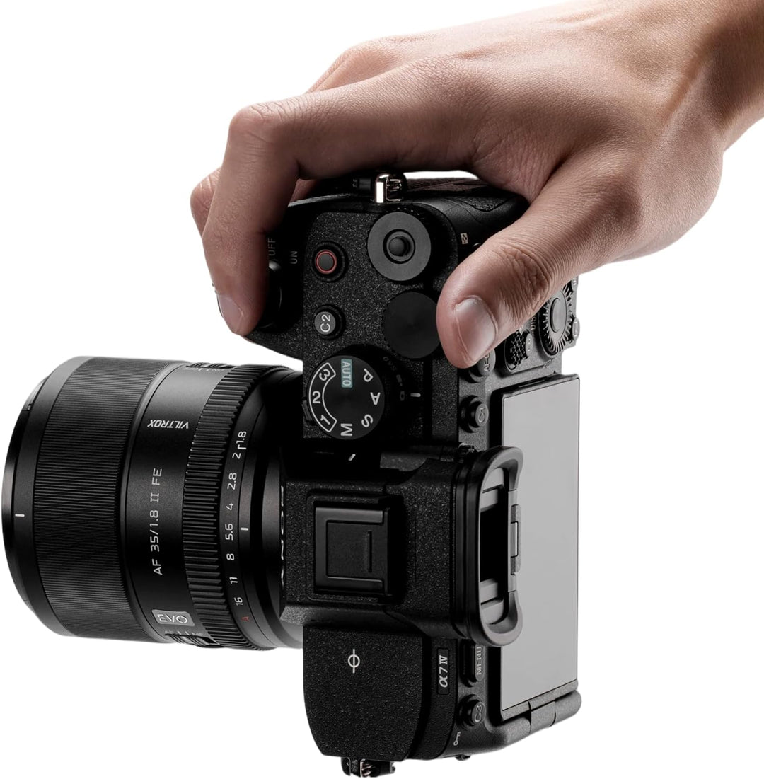 VILTROX APO 35mm F1.8 FE, AF 35mm f/1.8 II EVO Objektiv für Sony E Mount, Vollformatobjektiv mit gro