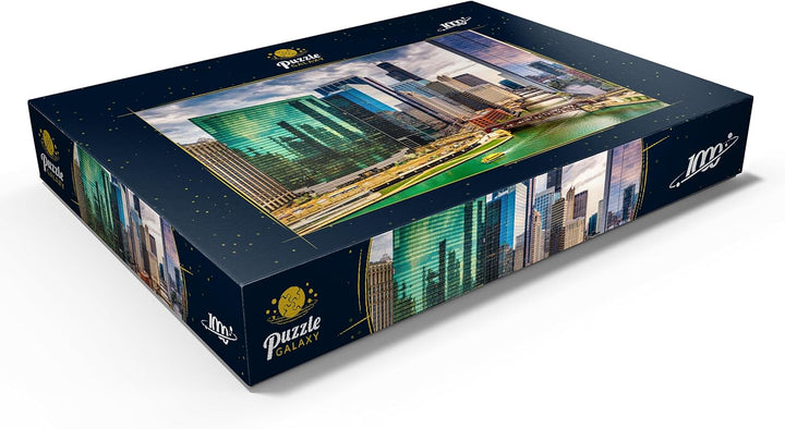 Chicago, Illinois, USA - Premium 1000 Teile Puzzle - MyPuzzle Sonderkollektion von Puzzle Galaxy, 10