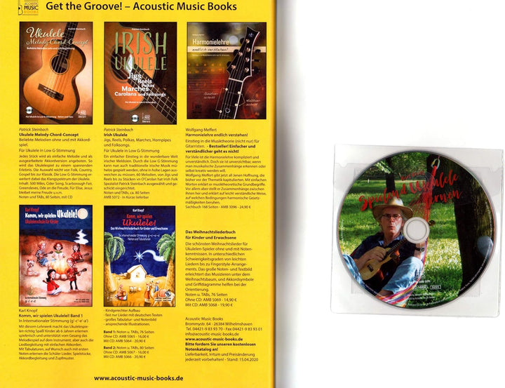 Spielend Ukulele lernen - Die Ukulelenschule für Jugendliche und Erwachsene - Lehrbuch mit CD und Pl