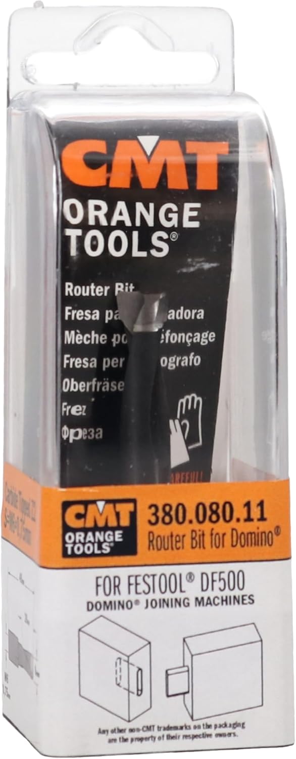 CMT 380.080.11 Fräser für ELETTROFRESATRICE, Schwarz/Grau