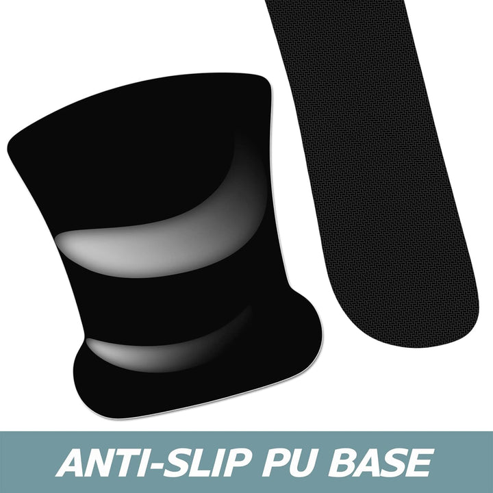 ITNRSIIET Ergonomisches Mauspad mit Handgelenkstütze, Tastatur-Handgelenkauflage, rutschfest, Memory