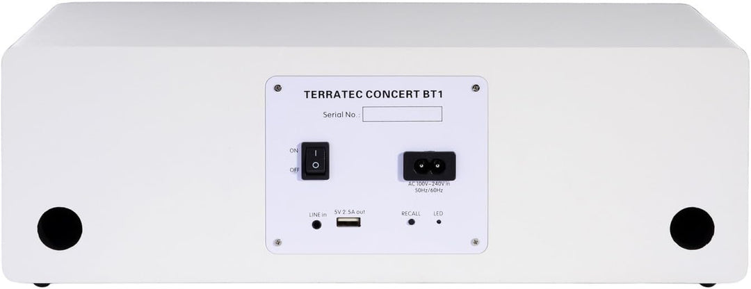 Ultron TerraTec Concert W 1 WiFi Lautsprecher weiss Concert W1 Weiss, Concert W1 Weiss