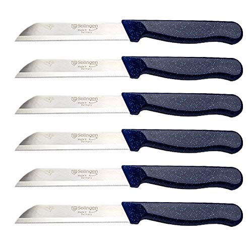 Solingen Allzweckmesser Obstmesser Schälmesser Meyve Bicagi Blau Flitzer 50 Stück - Sehr scharf