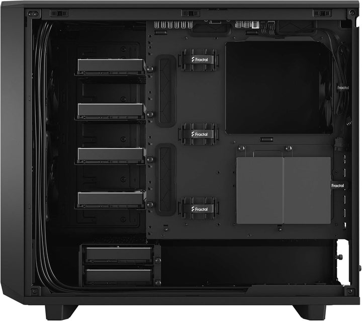 Fractal Design Meshify 2 Black, Flexibles ATX Computer Gehäuse, schwarz Black Solid, Black Solid