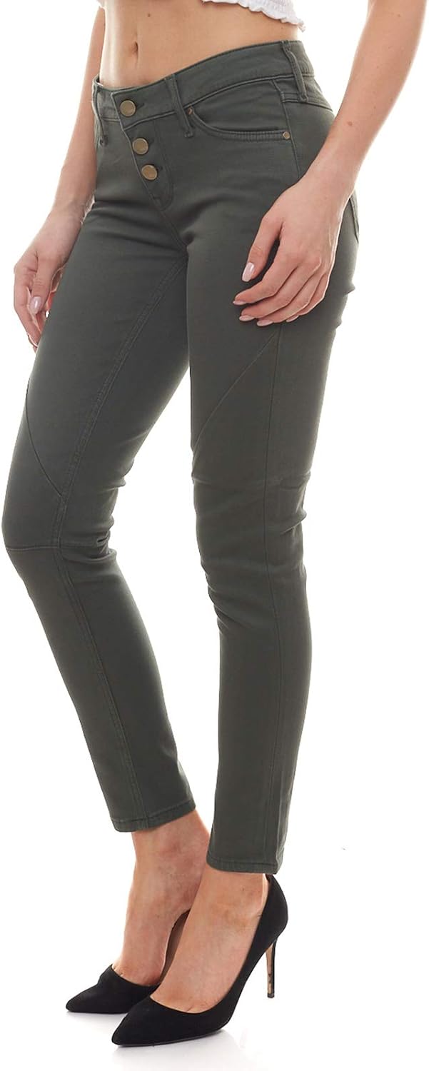 MUSTANG Damen Bermuda, Green (Castor Grey 4061)