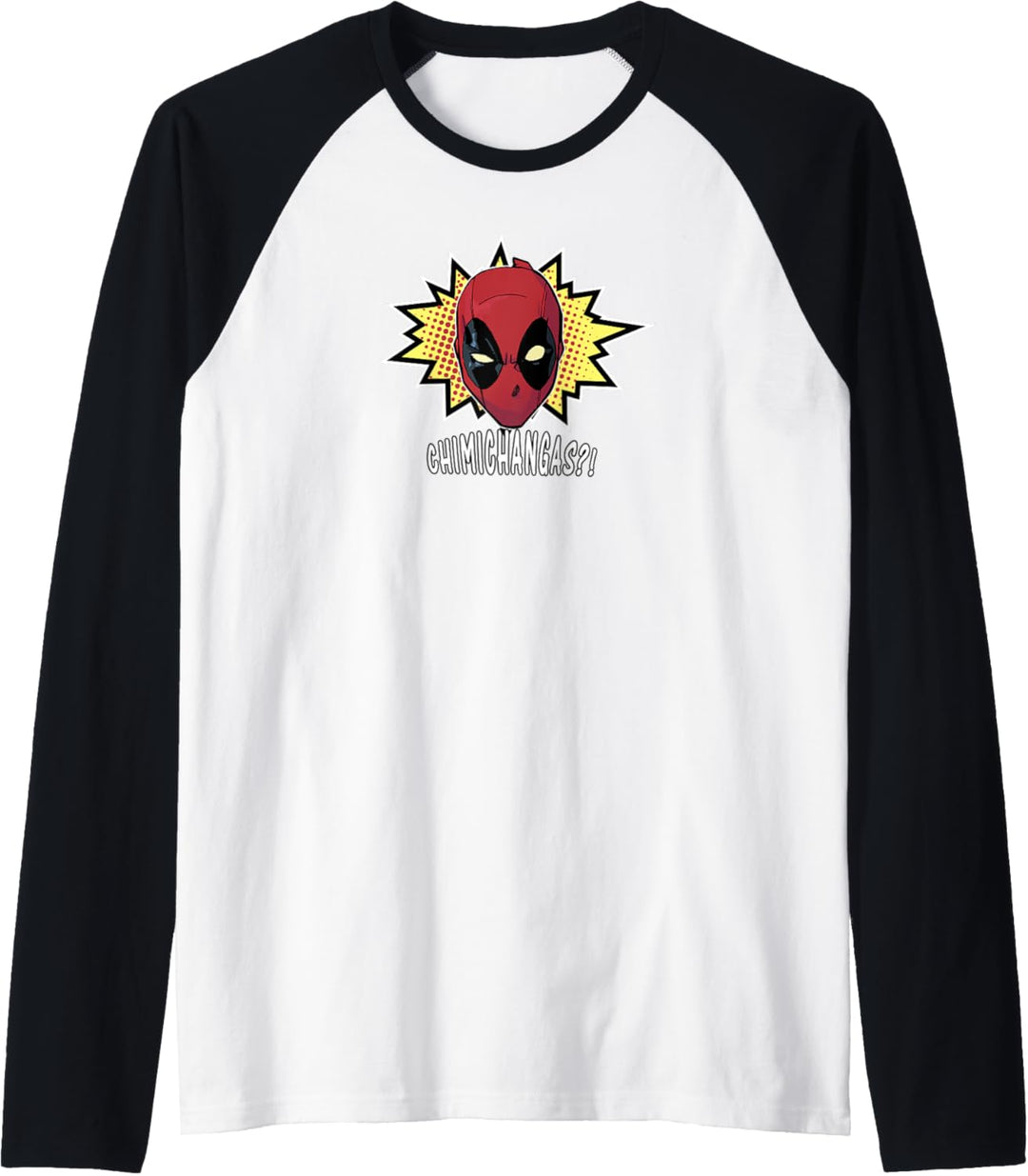 Marvel Deadpool Chimichangas Raglan