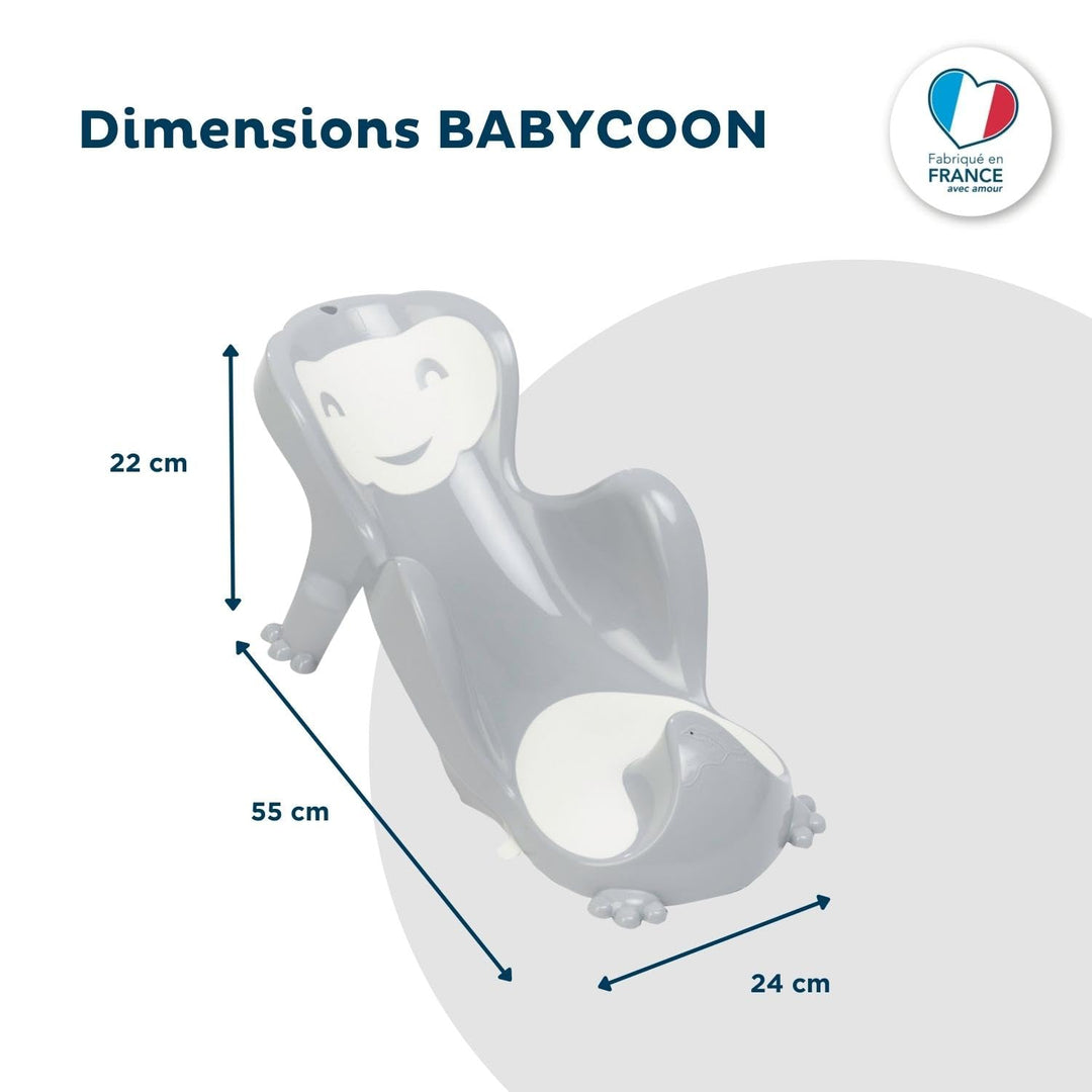Thermobaby - Badeliege BABYCOON - Ab der Geburt bis zum 8. Lebensmonat (bis 8 kg) - Komfortabel - Sp