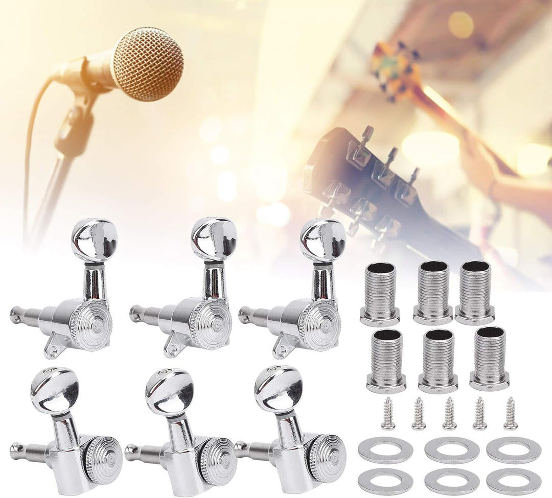 Semiclosed Saiten-Stimmwirbel,String Tuning Pegs Electric Guitar Locking Tuner Keys Guitar Accessory