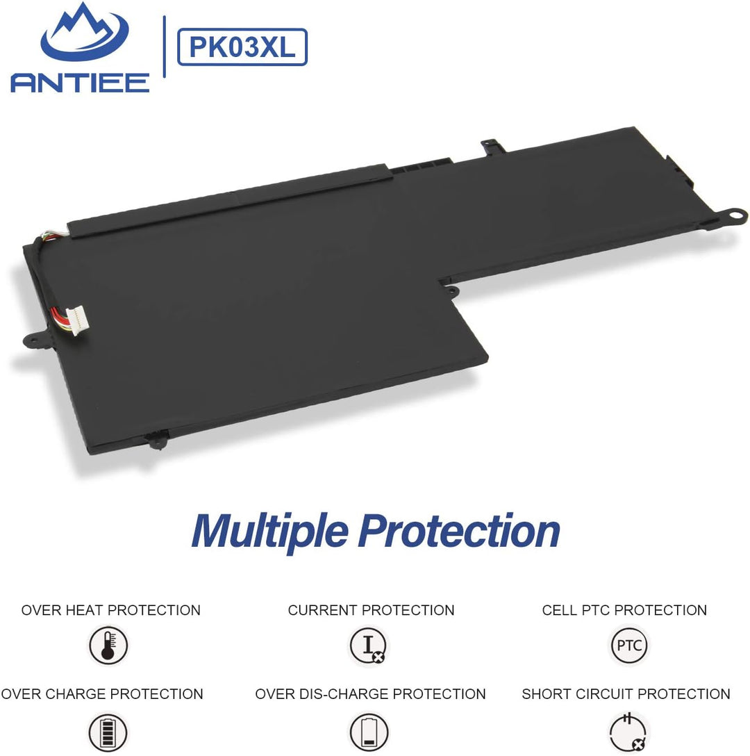 ANTIEE 56WH PK03XL Akku für HP Spectre Pro X360 G1 G2 13" 13-4000 13-4100 13-4200 13-4000nf 13-4006t