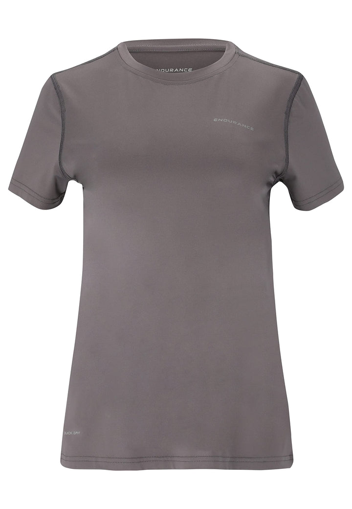 Endurance Damen Yonan Performance T-Shirt 36 1117 Shark, 36 1117 Shark
