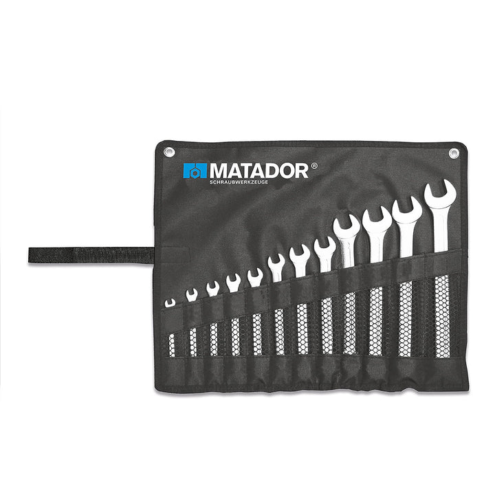 MATADOR Ringmaulschlüssel-Satz, 12-teilig gekröpft, 8-19 mm, 0190 9120