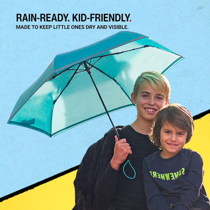 Knirps Rookie manual Kinder Regenschirm capri, 90 cm, Capri