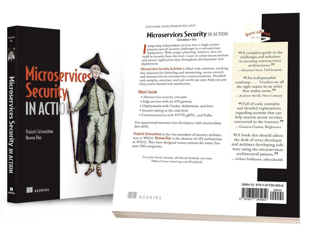 Microservices Security in Action, Taschenbuch