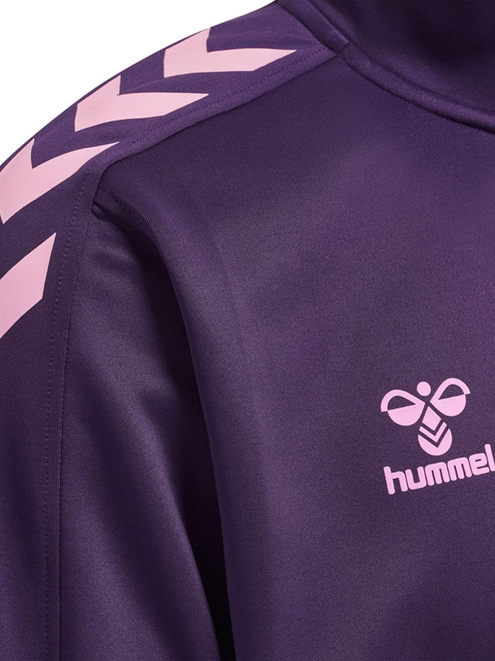 hummel Hmlcore Xk Half Zip Sweat Multisport Sweatshirt Mit Kurzem Reissverschluss Mit Beecool Techno