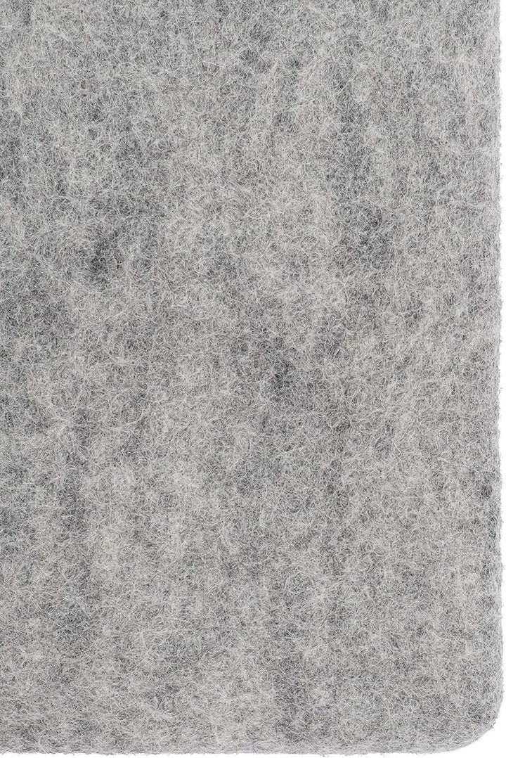 myfelt Flache Filz Sitzauflage, Filz Stuhlauflage - Carl - quadratisch, 36x36 cm, Beige Grau Meliert