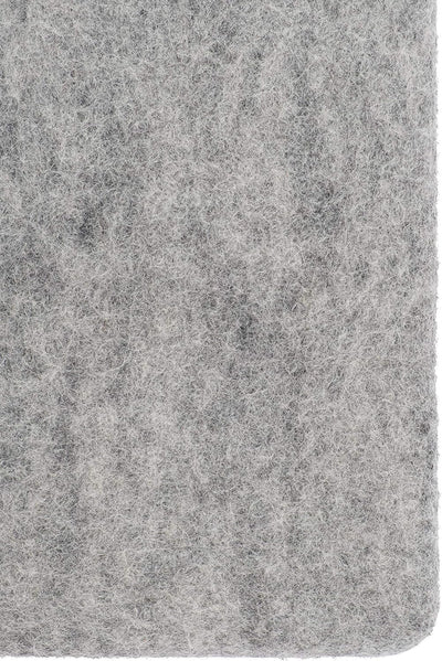 myfelt Flache Filz Sitzauflage, Filz Stuhlauflage - Carl - quadratisch, 36x36 cm, Beige Grau Meliert