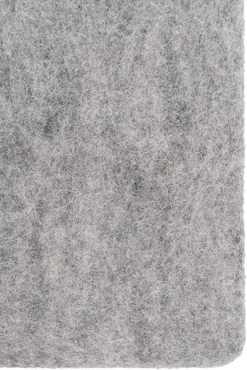myfelt Flache Filz Sitzauflage, Filz Stuhlauflage - Carl - quadratisch, 36x36 cm, Beige Grau Meliert