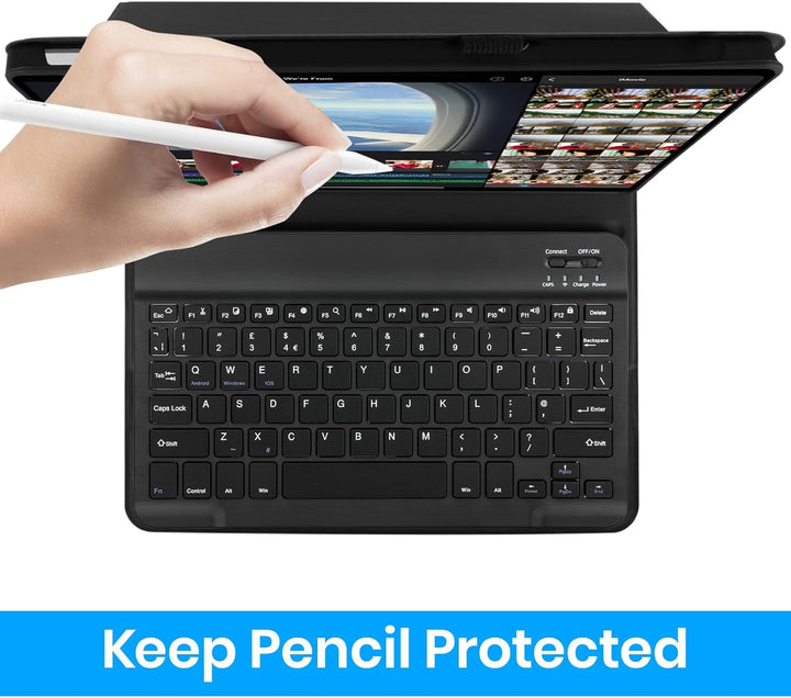 Hülle mit Tastatur für Lenovo Idea Tab 11" 2025 TB-336FU/TB-336ZU, Tastaturs Hülle für Lenovo Idea 1