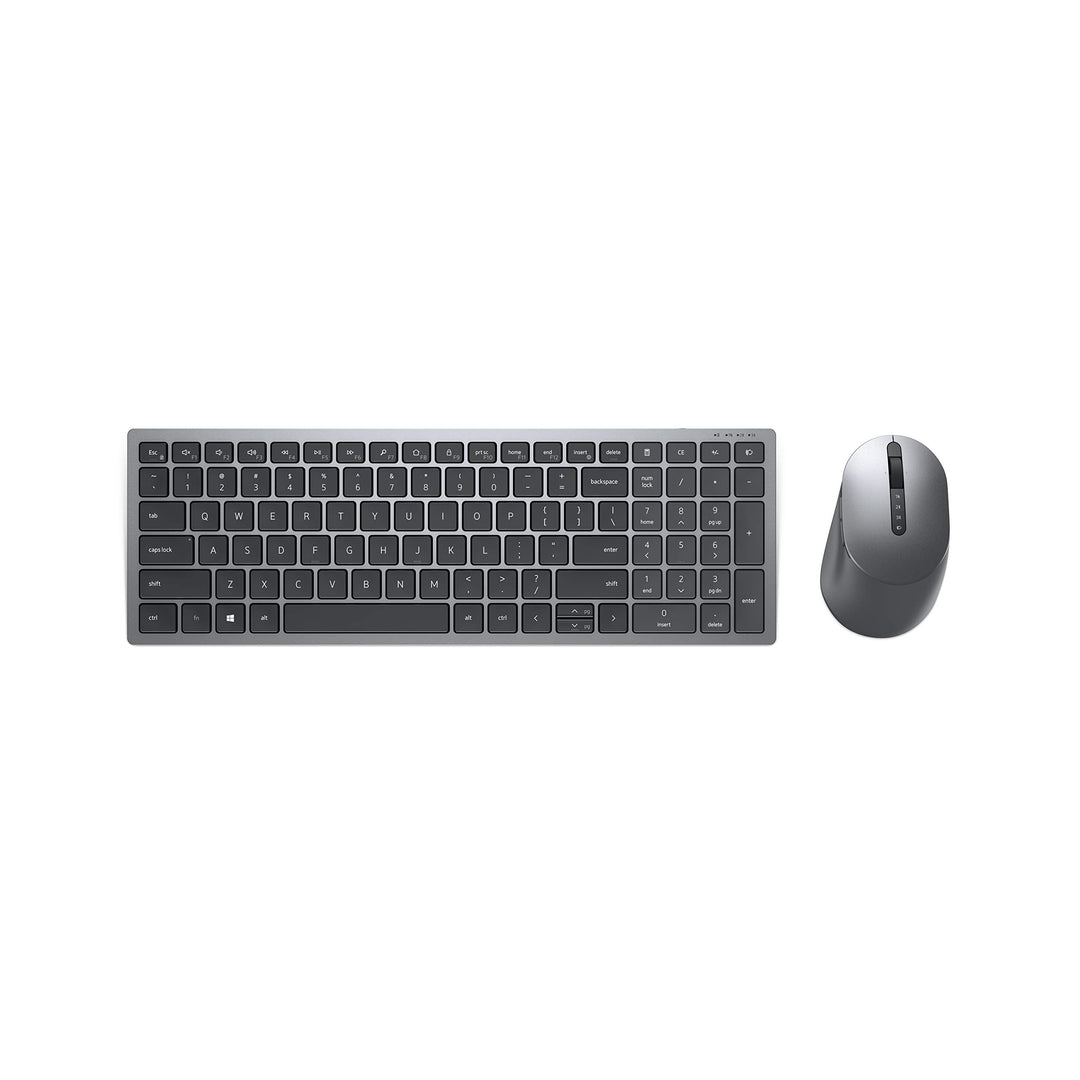 Dell KM7120W, Wireless, Multimedia, Tastatur und Maus Set, French (AZERTY), schwarz