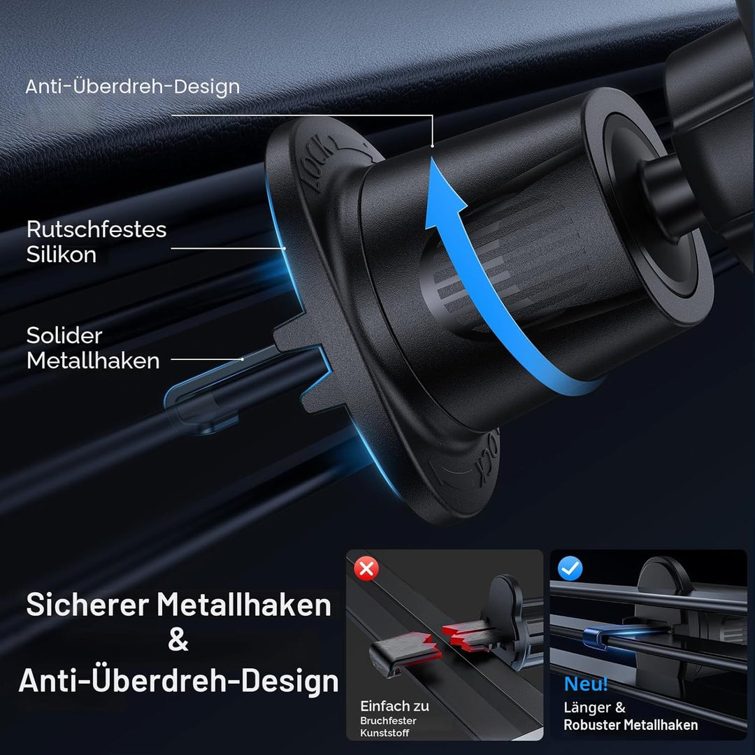 SYNCWIRE Handyhalterung Auto Magnet für MagSafe Autohalterung Kompatibel mit Handyhalterung Auto Mag