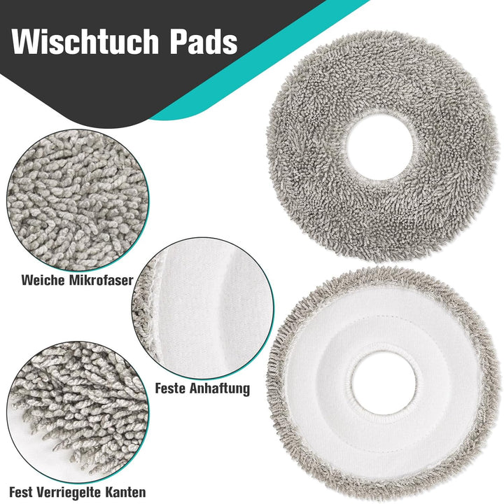 22 Stück Zubehörset für Dreame L10s Ultra Gen 2/L10s Pro Ultra Heat/Mova E30 Ultra/X30 Ultra, 1 Haup