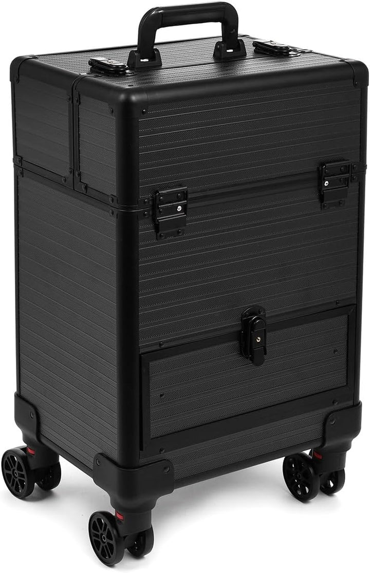 SEVICO Kosmetikkoffer Schminkkoffer Beauty Make-up Case Multikoffer professioneller Make-up Rollkoff