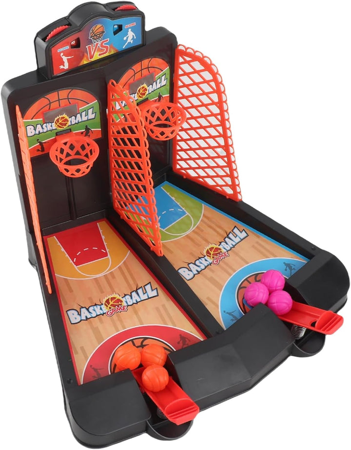 VGEBY Tisch-Basketball-Schiessspiel, Kunststoff-Tisch-Basketball-Schiessspiel für Eltern, Kinder, In