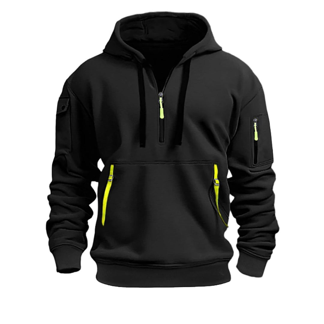 Ninja Hoodie Herren, Pullover Herren Rollkragen Hip Hop Pulli Kapuzenpullover Y2K Harajuku Hoodies G