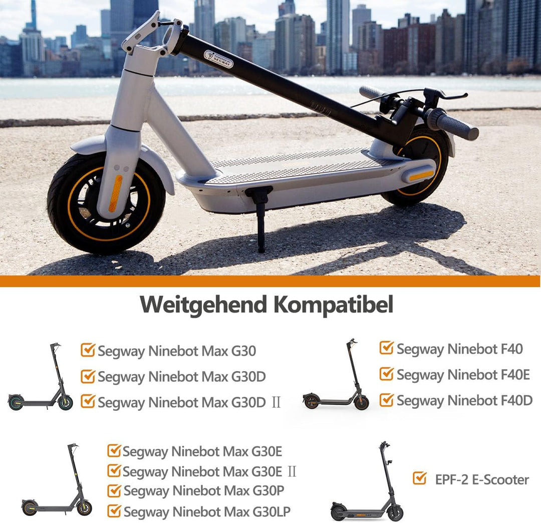 Ersatzräder für Segway Ninebot Max G30 Scooter -60/70-6,5 Selbstreparierender schlauchloser Offroad-
