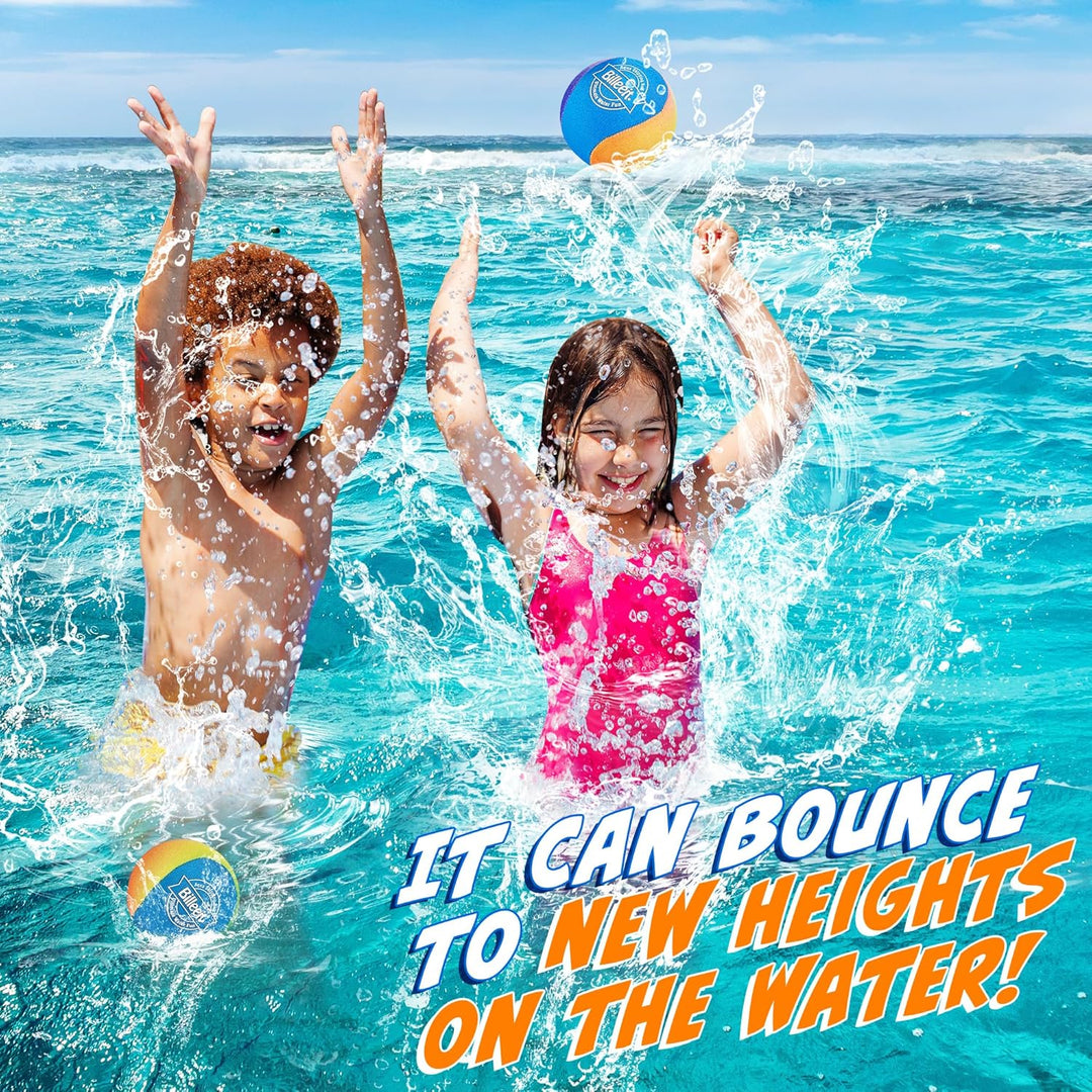 Water Skipping Balls Set Series Azure Vortex Play, 5 Runde Bälle