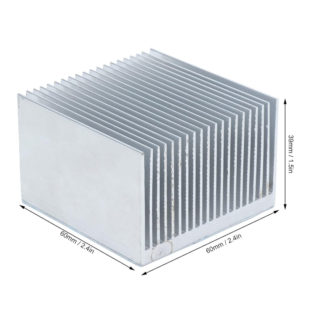 Kühlrippen Aluminium Set, 4 PC Kühlrippen-Kühlkörper-Kit, 60x60x30mm Kühler Fin Kühlkörper für die K
