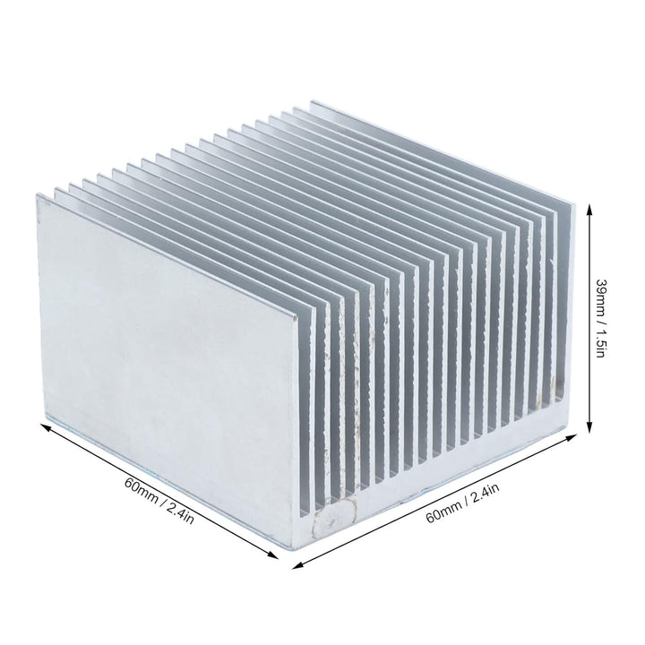 Kühlrippen Aluminium Set, 4 PC Kühlrippen-Kühlkörper-Kit, 60x60x30mm Kühler Fin Kühlkörper für die K