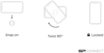 EGRET Phone Mount, Lenkerklemme E-Scooter (Pro, X, X+, Core, Ultra, Prime), Pro, X, X+, Core, Ultra,