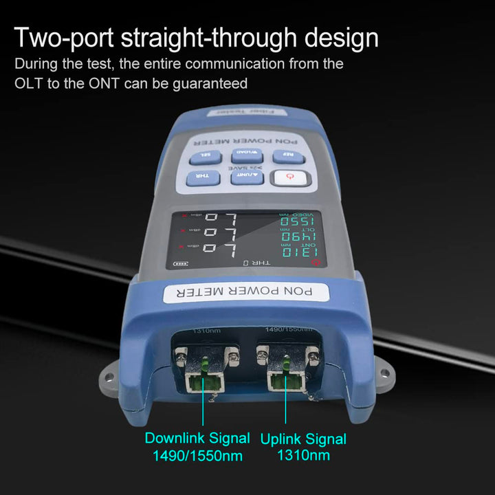 QIIRUN TM581 PON-Leistungsmesser (SC-APC) für FTTX ONT OLT 1310/1490/1550nm