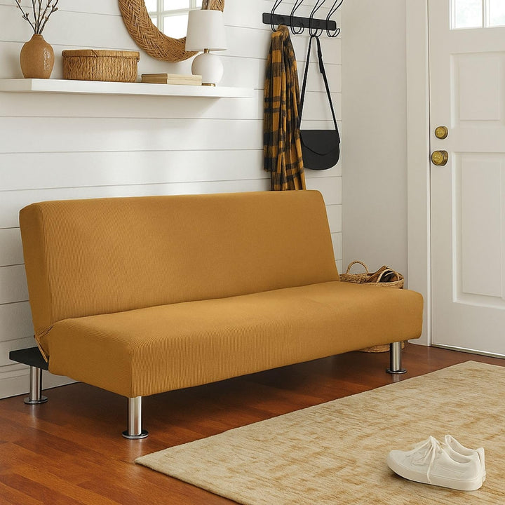 MAXIFUNDAS Schlafsofa Clic Clac 3-Sitzer Strada Lino Leinfarben, Leinfarben