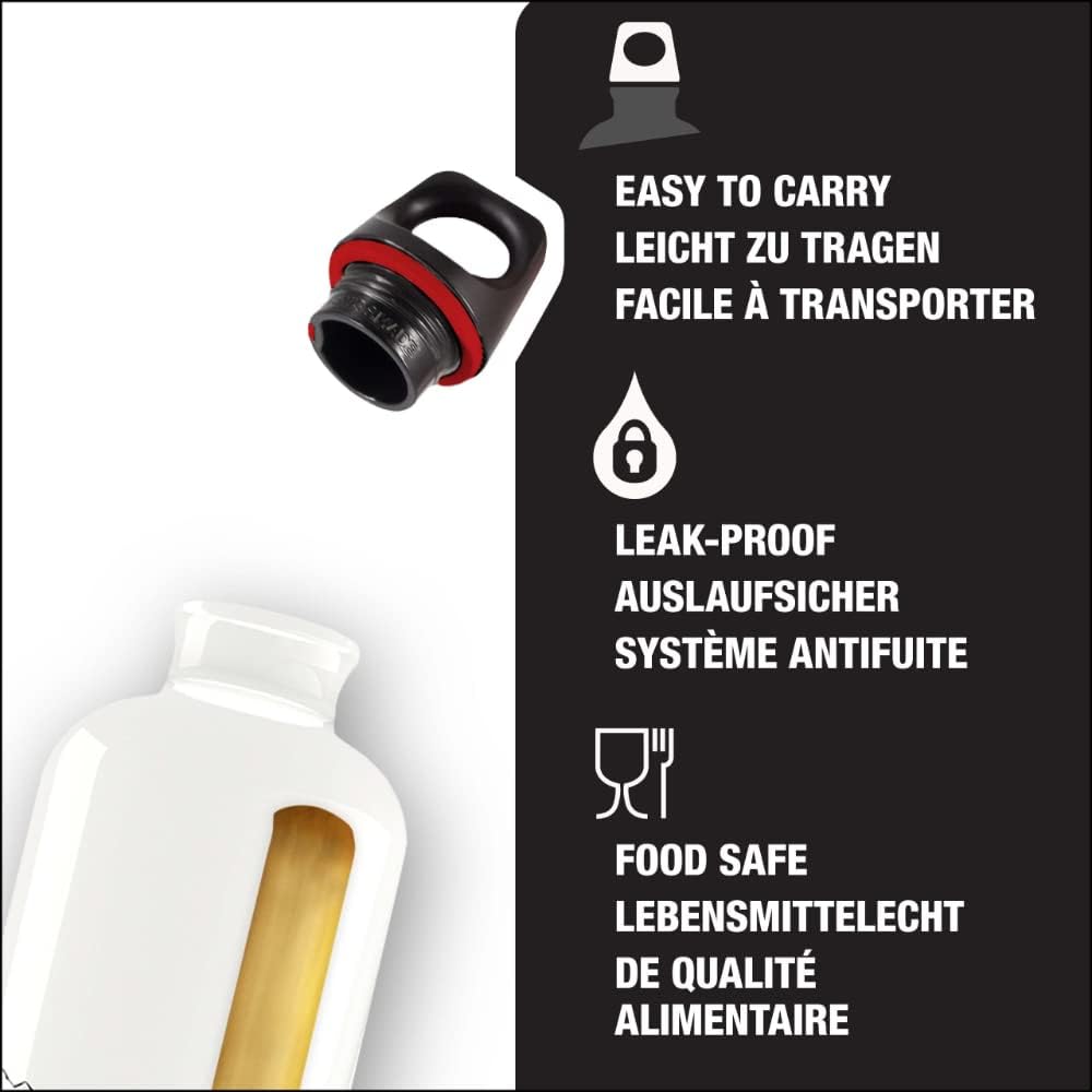 SIGG - Alu Trinkflasche - Sportflasche WMB Traveller - Klimaneutral Zertifiziert - kohlensäurehaltig