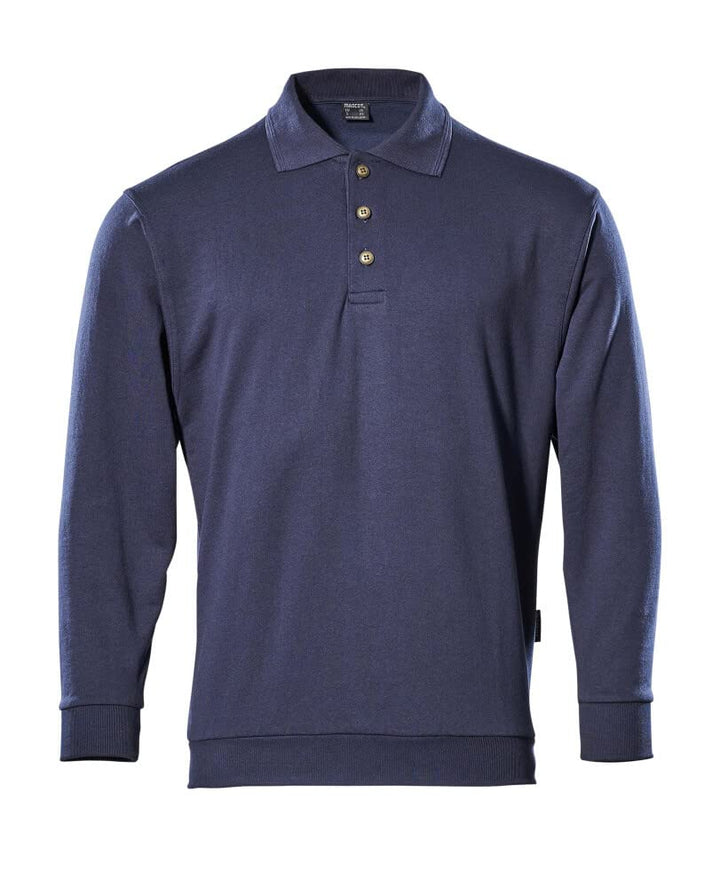 MASCOT Unisex Trinidad Polo Sweatshirt XL Kornblau (1er Pack) L Marine, L Marine