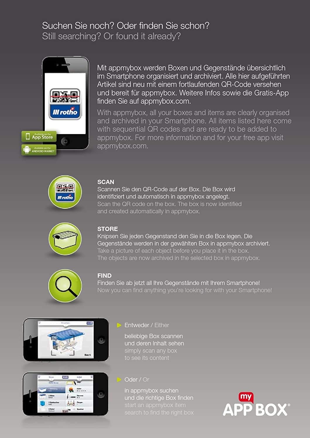 Rotho Systemix Schubladenbox 1 Schub, Kunststoff (PP) BPA-frei, transparent, M (39.5 x 25.5 x 20.3 c