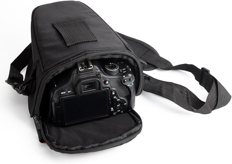 K-S-Trade Kameratasche Für Canon EOS 90D Kameratasche Fototasche Schultertasche Umhängetasche Für Ca