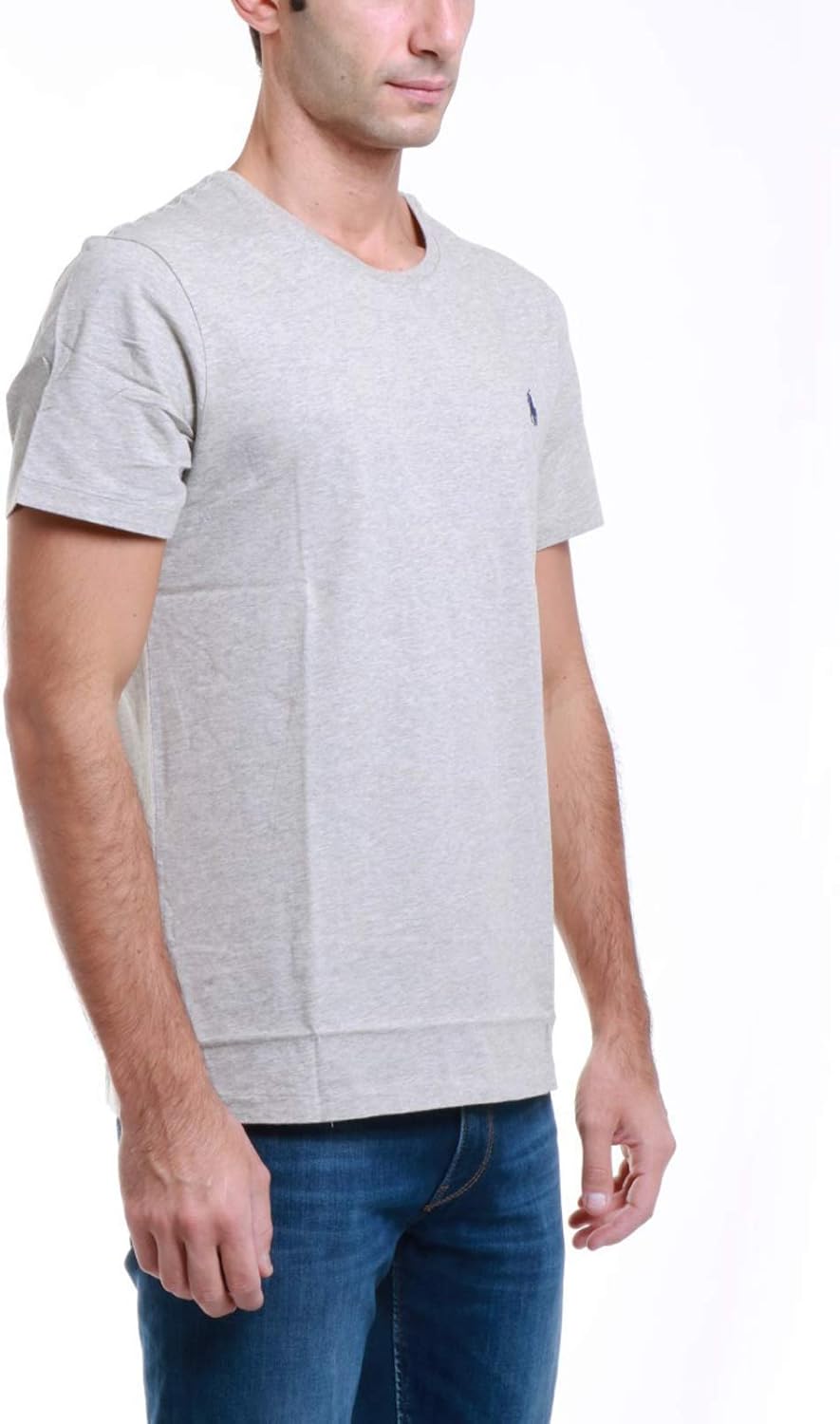 POLO RALPH LAUREN Herren Tee-Shirts T-Shirt XL Grau (Grey Heather A0004), XL Grau (Grey Heather A000