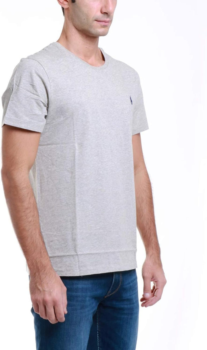 POLO RALPH LAUREN Herren Tee-Shirts T-Shirt XL Grau (Grey Heather A0004), XL Grau (Grey Heather A000