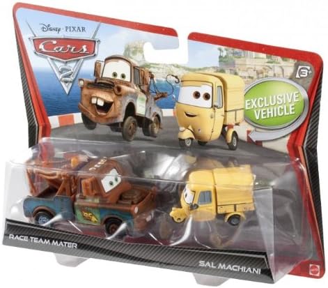 Mattel V2833 Cars 2 Race Team Mater und Zen Master Pitty