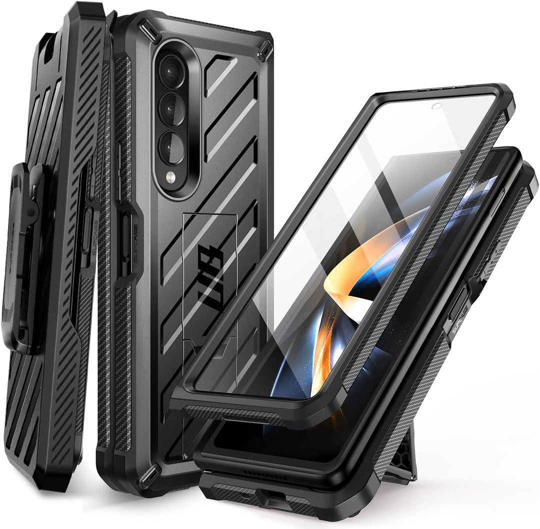 SupCase Hülle für Samsung Galaxy Z Fold 4 5G (2022), Bumper Case Robust Handyhülle Premium Schutzhül