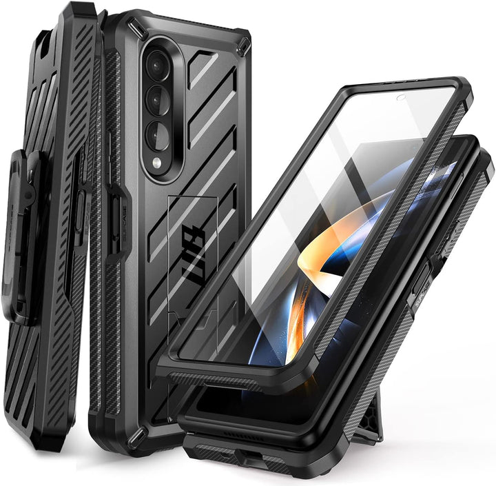 SupCase Hülle für Samsung Galaxy Z Fold 4 5G (2022), Bumper Case Robust Handyhülle Premium Schutzhül