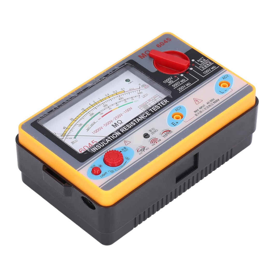 TY6045 Isolationswiderstandstester mit Klarem Zifferblatt-Display Selbstsichernde Halterung Elektrik