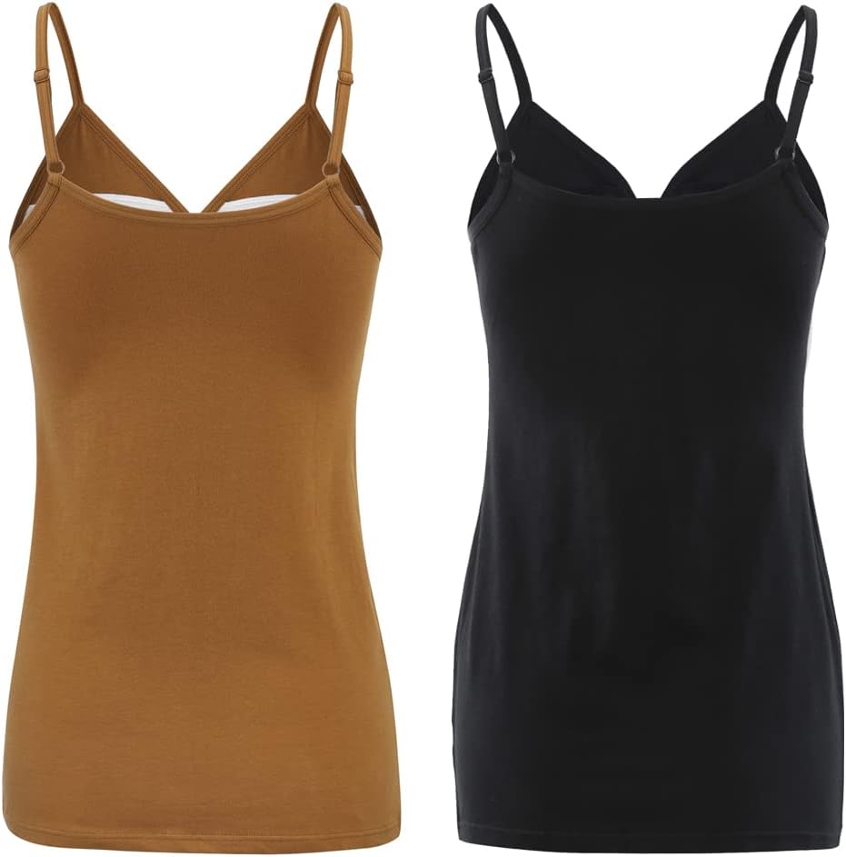 COLOMI Still-Tanktops für Mutterschaft Unterhemden für Schwangere BH zum Stillen Basic Camisole, Bla