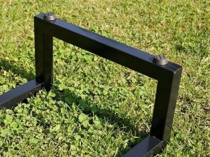 Casaflora Untergestell für Pflanzkübel - schwarz 50x50x15, 50x50x15