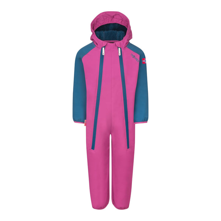 Trollkids Kids Nordkapp Overall 80 bright berry, 80 bright berry